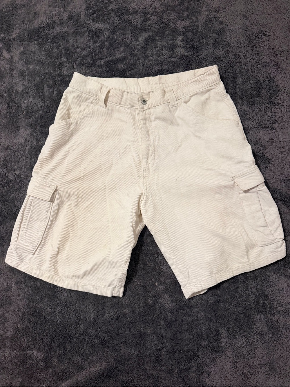 Billabong Men's Cream Cargo Shorts - Lightweight Utility